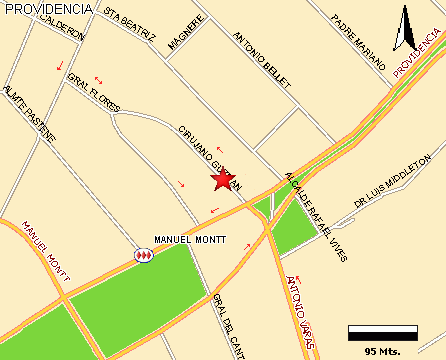 Mapa Fischer - Ubicacion